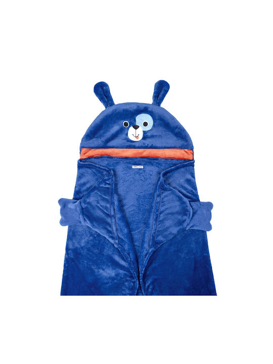 Zoocchini Fleece Dog Blanket Blue 91x127cm