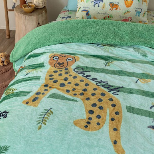 Palamaiki Κουβέρτα Fleece Πολύχρωμη 220x160εκ.