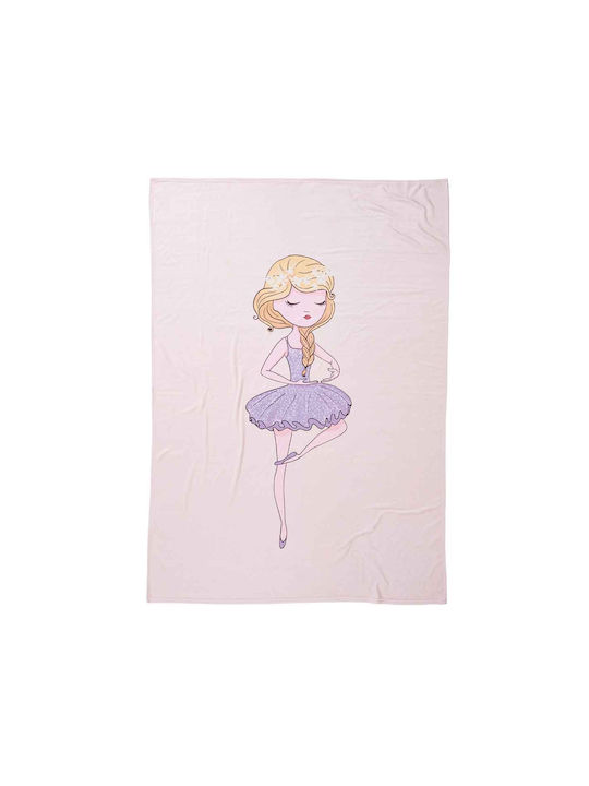 Das Home Κουβέρτα Fleece Lilac, Pink 160x220εκ.