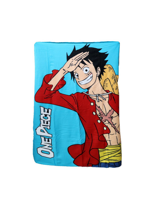 Toei Animation Kinderdecke Vlies Ein Blau