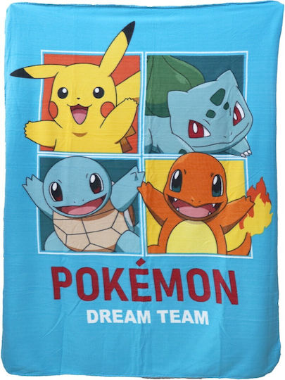 Nintendo Blanket Multicolored 100x140cm
