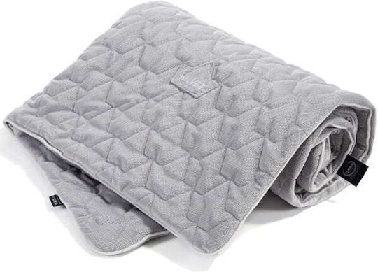 La Millou Decke Samt Velvet Dark Grey 140x110cm