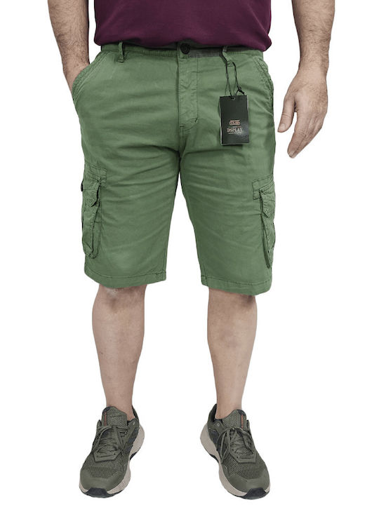 Herrenshorts Cargo Grün