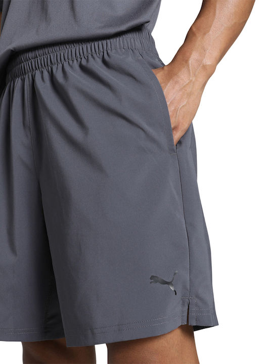 Tad Essentials 7 Men's Athletic Shorts Gray