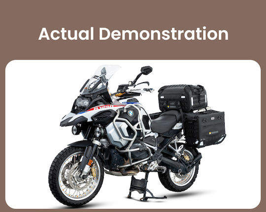 Loboo Waterproof Motorcycle Tail Bag 50lt