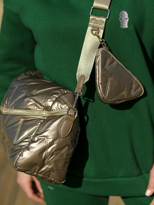 Women's Bag Shoulder Bronze