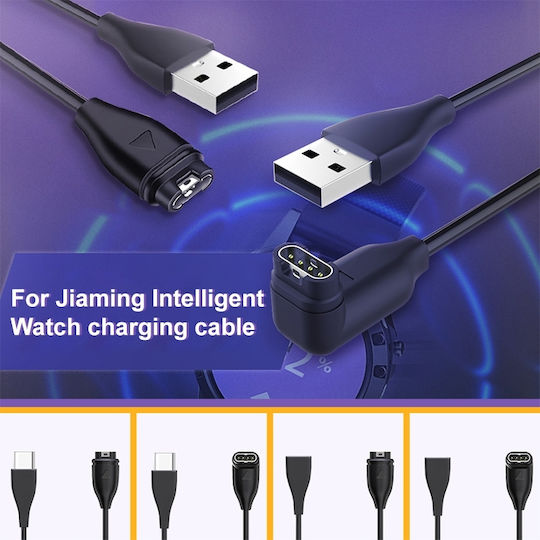 Καλώδιο Φόρτισης Ρολογιού Garmin Usb-c Type-c Πλευρικό Αγκώνα