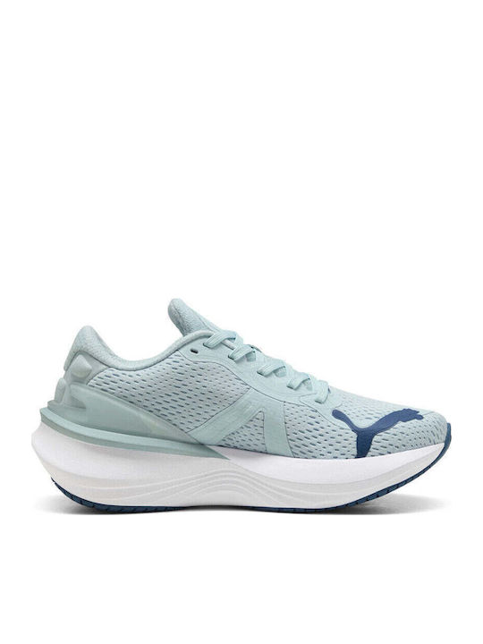 Scend Pro 2 Jr Kids Sports Shoes Running with Laces Light Blue