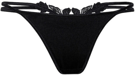 Σλιπ String Μαύρο Agnez