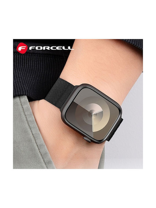 Forcell Armband Schwarz (Apple Watch 38/40/41 mm) Forcell Armband Schwarz (Apple Watch 38/40/41 mm)