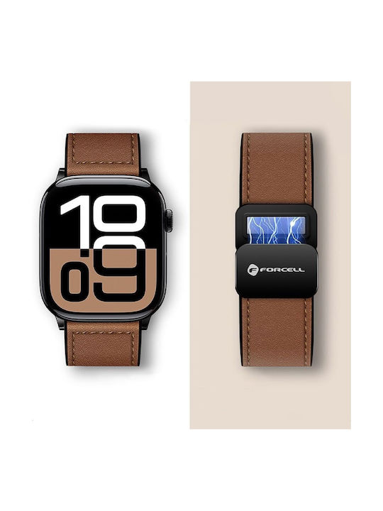 Forcell Каишка Кафяв (Apple Watch 38/40/41 мм)