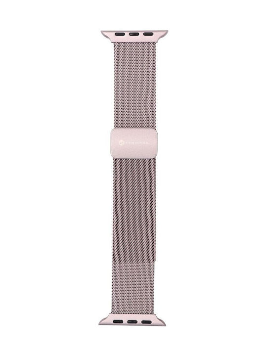 Forcell Strap Stainless Steel Pink (Apple Watch 42/44/45/49 mm, Forcell)