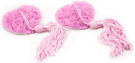 Naughty Toys Rosa Burlesque Rosen Nippelpasties