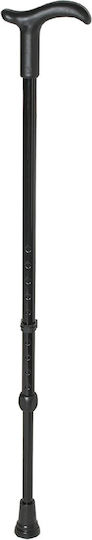 Rebotec Simplex Gehstock Aluminium Verstellbare Höhe Bis 125kg Grau