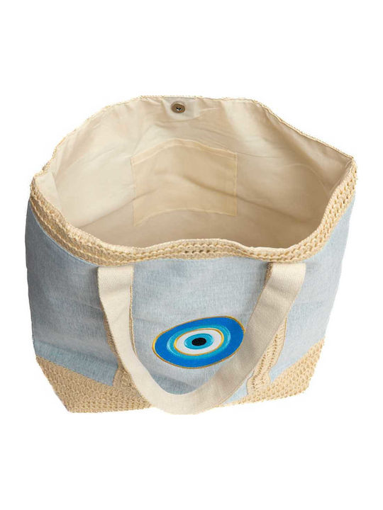 Mybreeze Light Blue Beach Bag 55079108-Light Blue Mybreeze Light Blue Beach Bag 55079108-Light Blue
