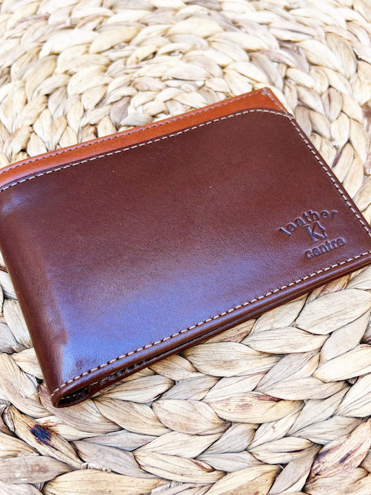 Handmade Men's Two-Tone Wallet Genuine High-Quality Leather