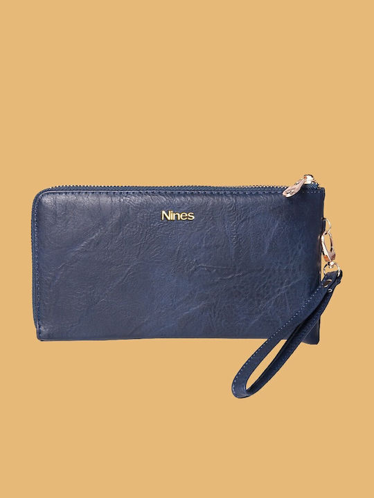 Nines Wallet Single 192060l9 Navy Blue