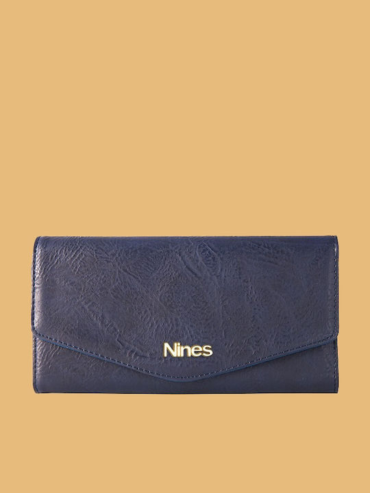 Nines Дамско Портфейл 7755l9 Тъмносин Navy