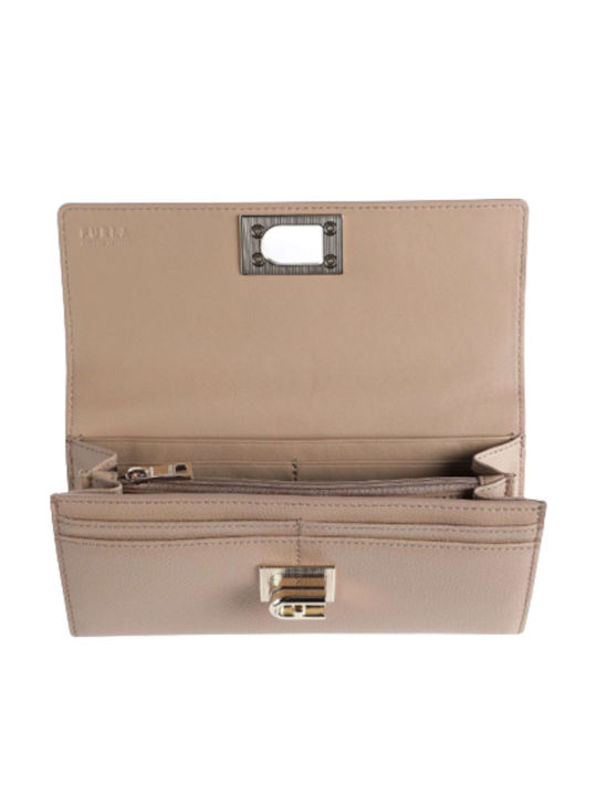 Furla 1927 Continental Wallet Ares Greige Women's