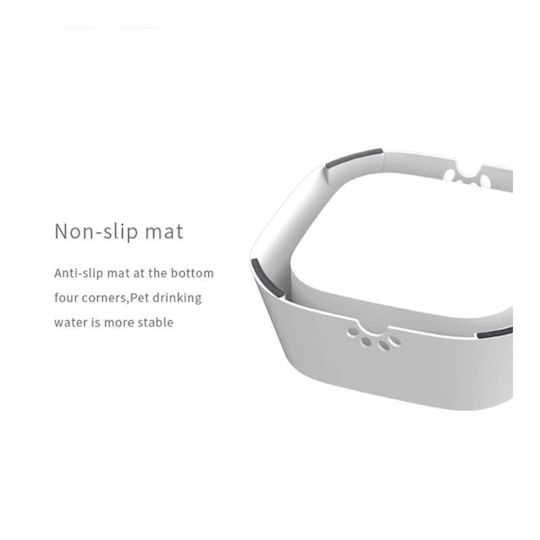 iPetStore Plastic Food Bowl for Dog & Cat 1.5L