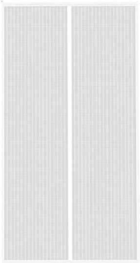 Insect Screen Magnetic Closure Width 80-100cm Height 210-220cm White Insect Screen Magnetic Closure Width 80-100cm Height 210-220cm White