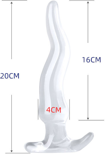 Kinksters Butt Dop Anal Mici Transparentă