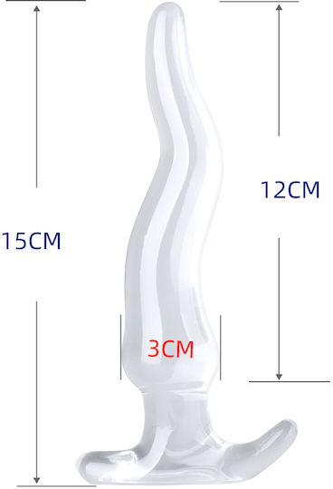 Kinksters Butt Dop Anal Mici Transparentă