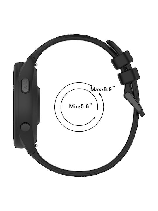 Gummi-Armband Blau 22mm