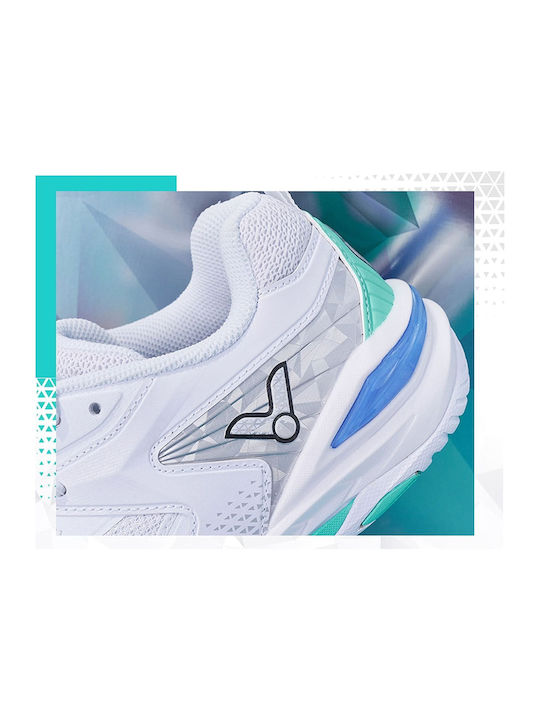 Damen Sportschuhe Badminton Weiß