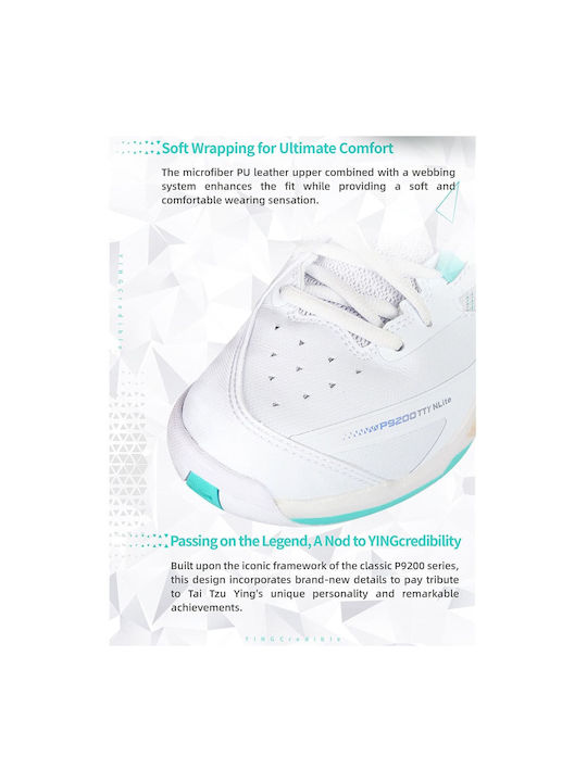 Damen Sportschuhe Badminton Weiß