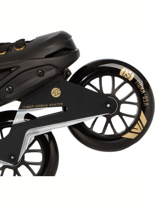Tempish Inline Αυξομειούμενα Rollers Μαύρα Ενηλίκων