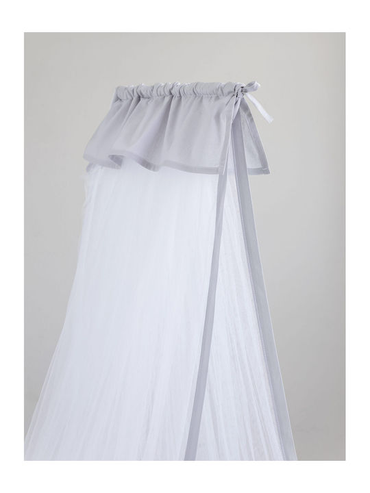 Nima Mosquito Net Crib Nappy Tulle 21023 Gray 200x600x600cm