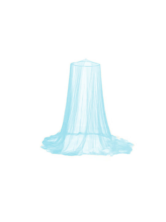Cradle Mosquito Net Light Blue