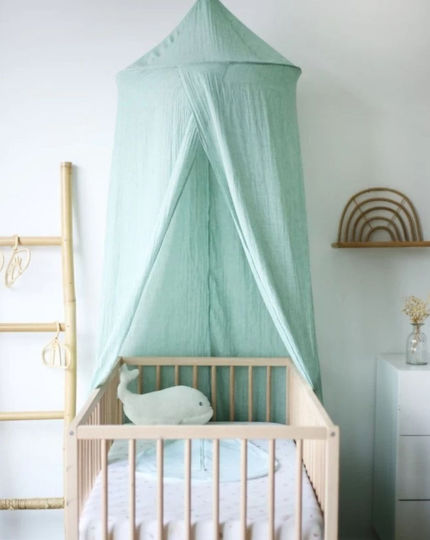 Trois Kilos Sept Mosquito Net Crib Cotton 55-8075091 Green
