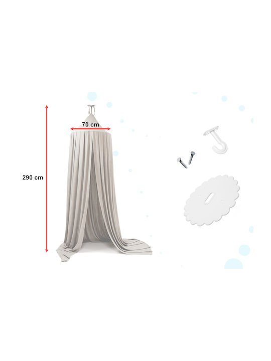 Loco Plasă de țânțari Magazin online Din bumbac isc9507 Gri 70x70cm