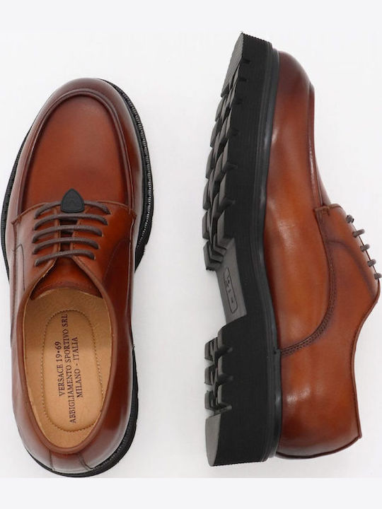 Leder Herren Freizeitschuhe Tabac Braun