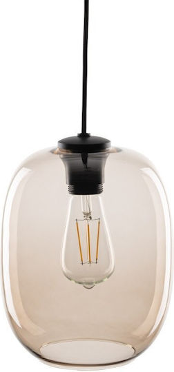 TK Lighting Κρεμαστό Φωτιστικό Γκρι με Ντουί E27