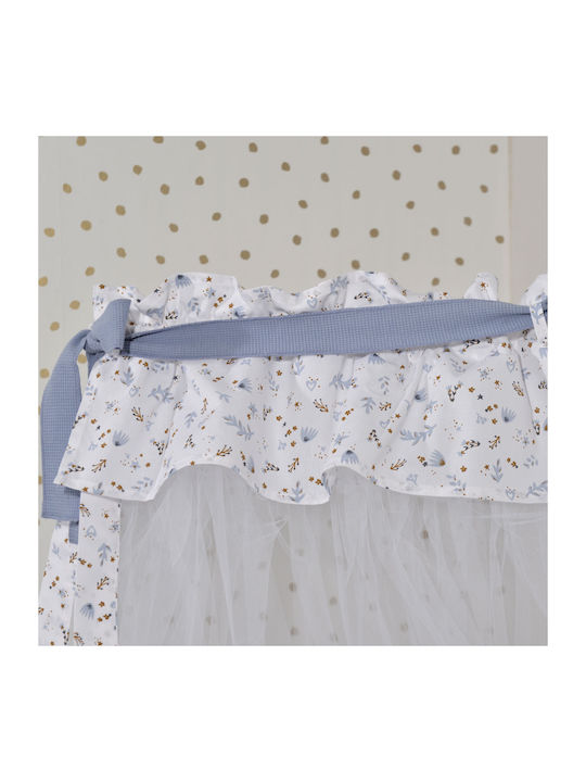 Baby Oliver Mosquito Net Room Cotton 46-6703/401 Light Blue 180x500cm