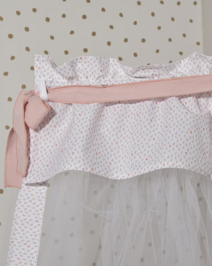 Baby Oliver Κουνουπιέρα Δωματίου Ροζ 180x500εκ.