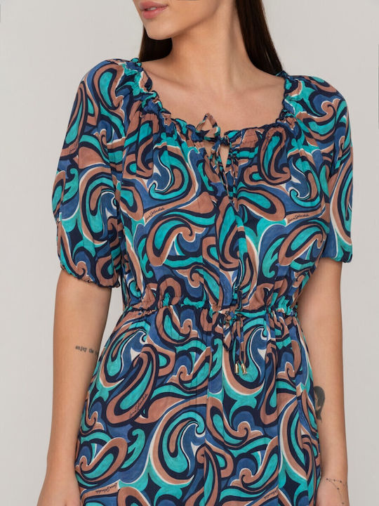 Luna Blue Beachwear Dress