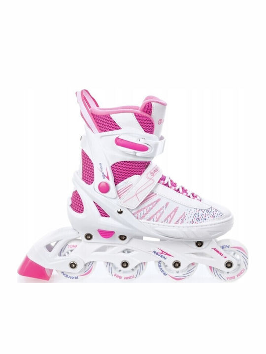 Raven Inline Ролери Ролки Розов За деца