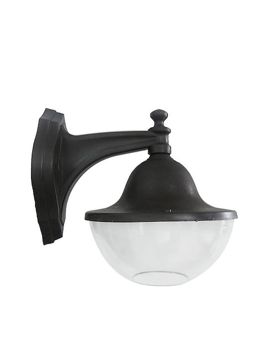 Heronia LP-910AN Επιτοίχιο Εξωτερικό Φωτιστικό Καπέλου E27 IP23 18x21x16.2εκ.
