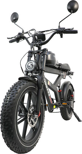 Duotts 20" Negru Electric Bicicletă Mountain