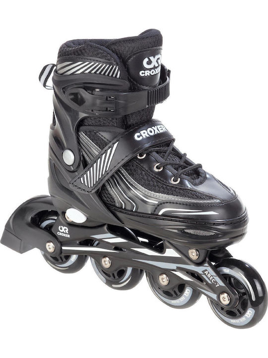 Raven Inline Einstellbar Rollers Schwarz Ενηλίκων/Παιδικά