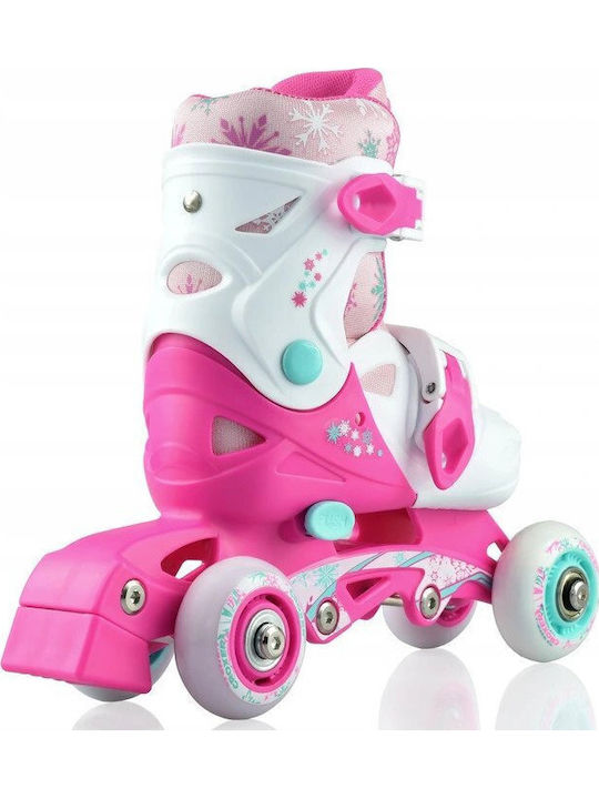 Croxer Inline Αυξομειούμενα Rollers Ροζ Παιδικά Croxer Inline Αυξομειούμενα Rollers Ροζ Παιδικά