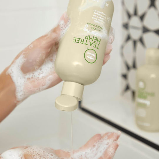 Paul Mitchell Tea Tree Hemp Tonifiant Gel De Duș Cremos Cu Miros De Citrice 300ml