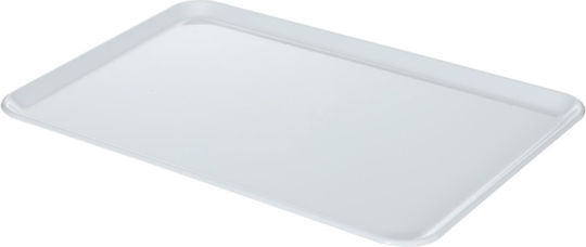 Araven Kunststoff Rechteckig Serviertablett in Weiß Farbe 35x24cm AR00001023 1Stück