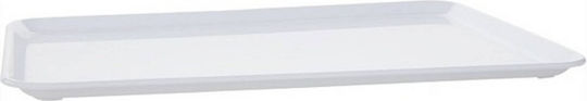Araven Kunststoff Rechteckig Serviertablett in Weiß Farbe 50x36x1.2cm AR00001225 1Stück