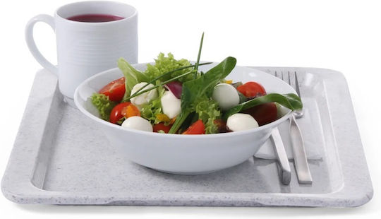 Hendi Dreptunghiular Tavă de Servire cu Mânere în Culoare Alb 53x32.5cm 876619 1buc