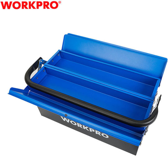 WorkPro Βαλίτσα Εργαλείων Μεταλλική Π40xB20xΥ19.5cm